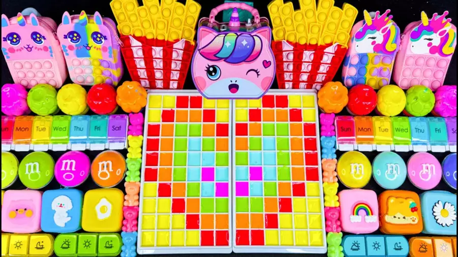 ساخت اسلایم ؛ اسلایم بازی باحال ؛ اسلایم آرامش بخش ؛ بازی و سرگرمی ؛ میکس اسلایم