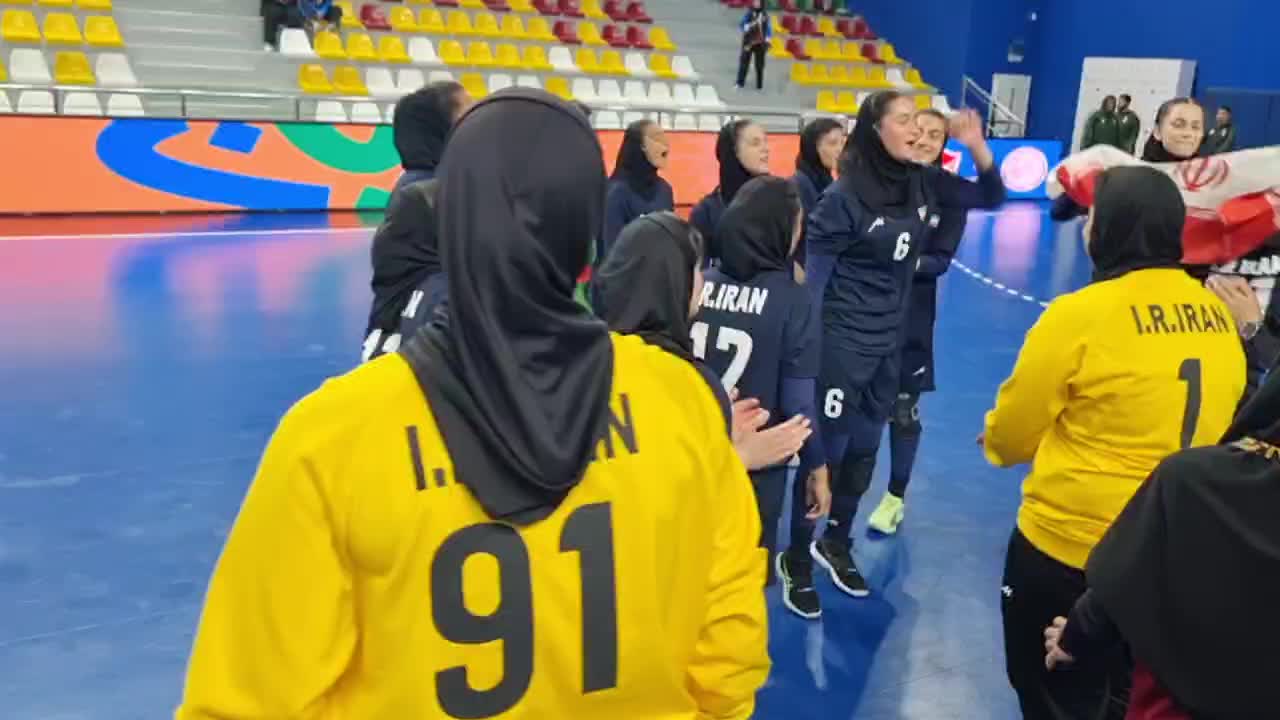    اولین طلای تاریخ هندبال ایران در بازی‌های آسیایی