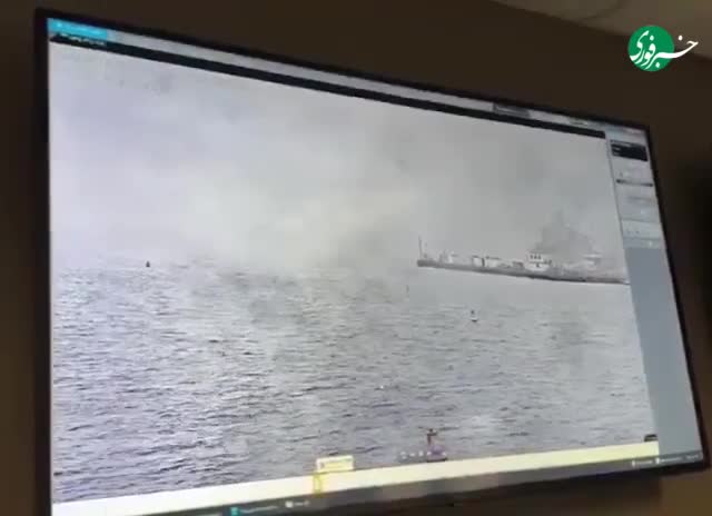   اولین تصاویر از سقوط جت جنگنده F/A-18F نیروی دریایی آمریکا در دریای چین جنوبی