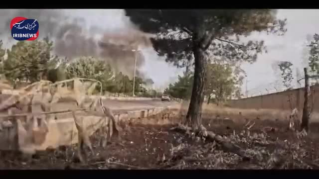   ماجرا و تصاویر اصابت موشک به ورودی و خروجی شهر موشکی سپاه