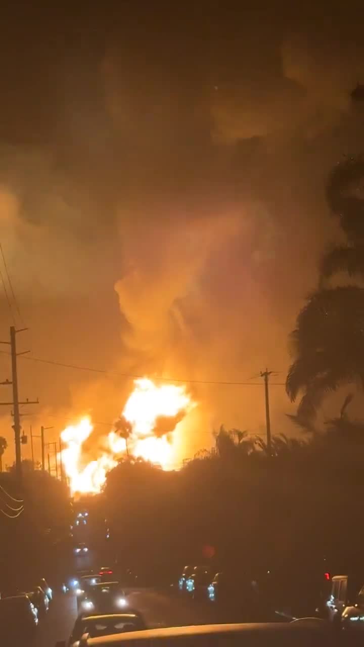   انفجار عظیم در پالایشگاه نفت لس‌آنجلس