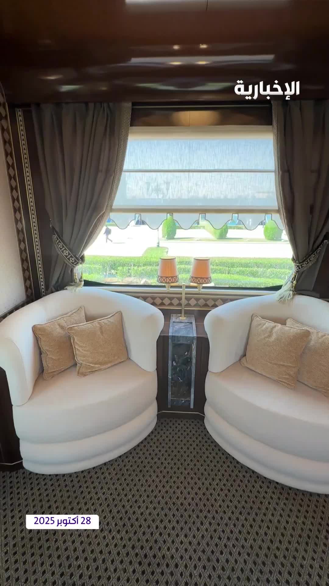   رونمایی از امکانات قطار لوکس «رویای صحرا» در عربستان سعودی