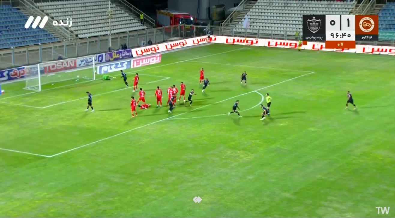   سوپرگل باکیچ؛ گل اول پرسپولیس به تراکتور روی ضربه ایستگاهی