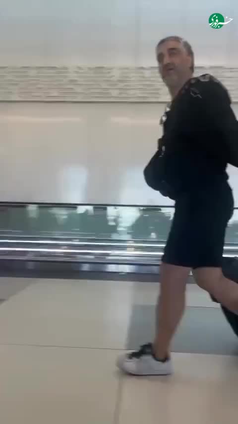   اولین فیلم واضح از پژمان جمشیدی در فرودگاه کانادا