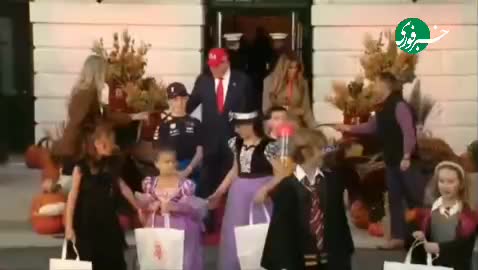   ترامپ و ملانیا جشن هالووین را برگزار کردند