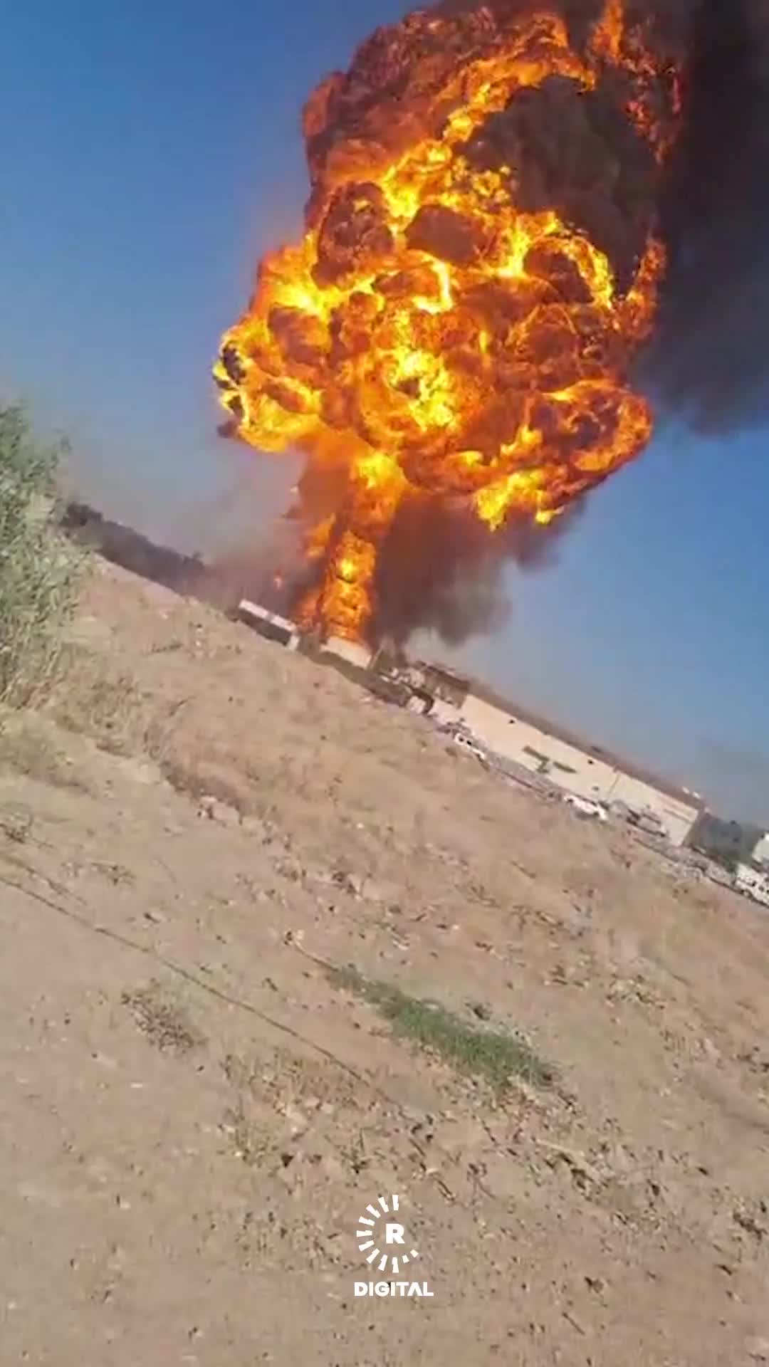   انفجار یک پمپ‌ بنزین در اربیل