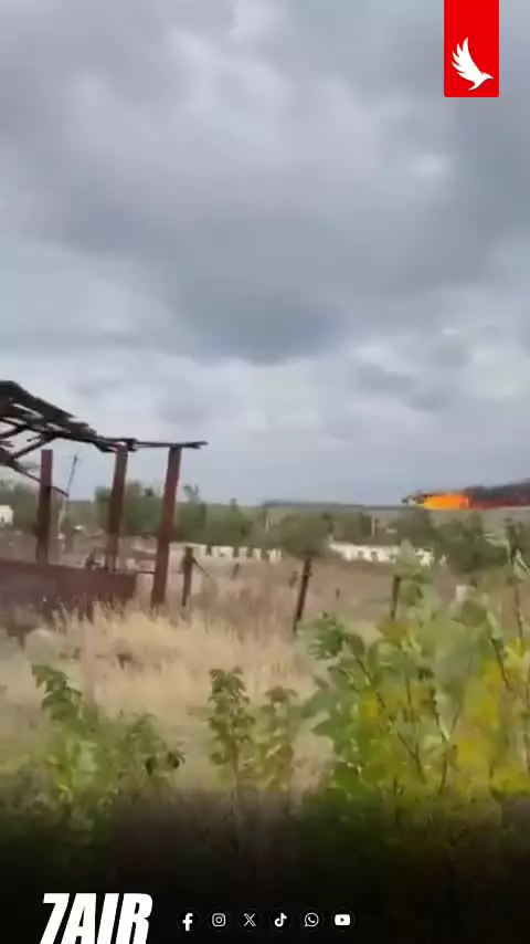   شکار بالگرد روسی توسط پهپاد اوکراینی