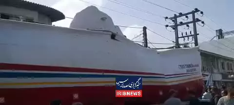   انفجار تانکر سوخت هنگام جوشکاری در فریدونکنار؛ وضعیت تانکر با مخزن پاره‌شده!