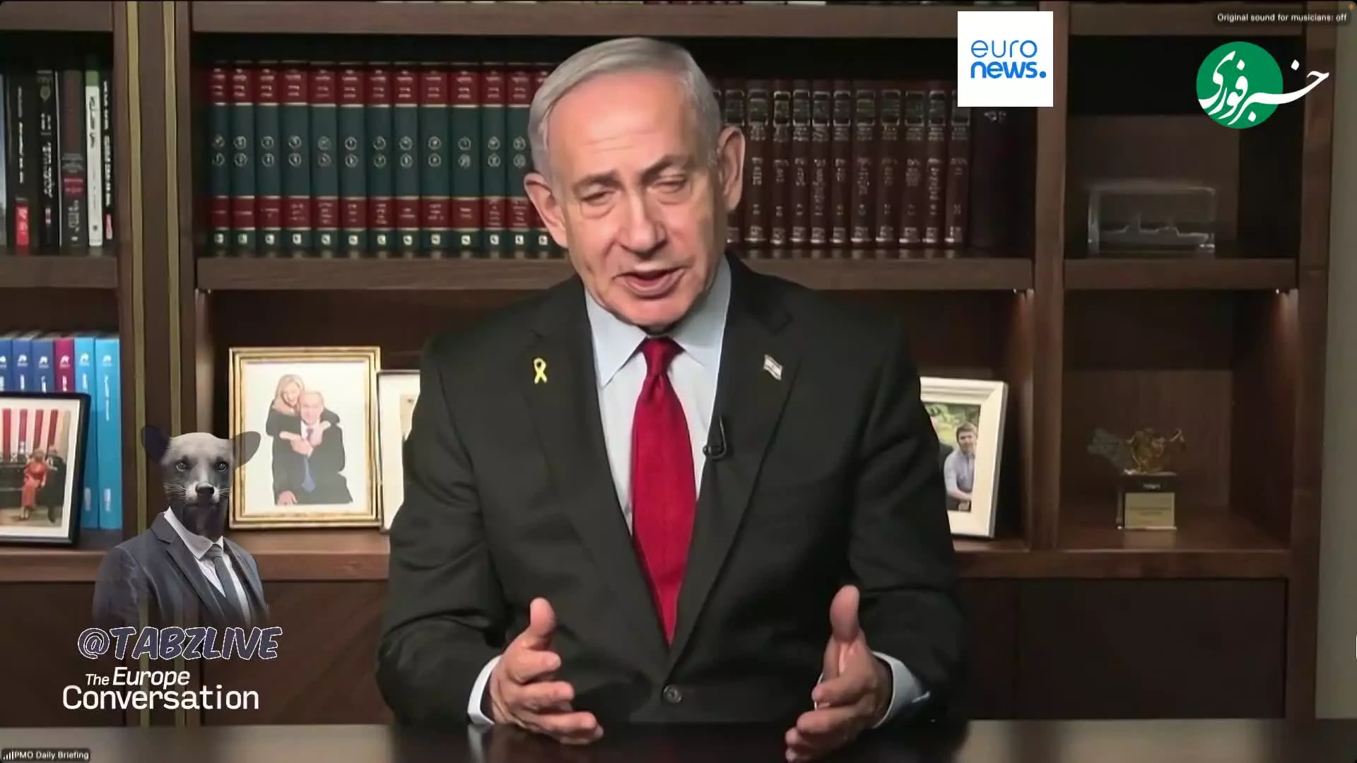   حرف‌های جنجالی نتانیاهو در مصاحبه با یورونیوز: ما باید غزه را «از افراط‌گرایی پاک‌سازی کنیم»، مثل آلمان و ژاپن در جنگ جهانی دوم!