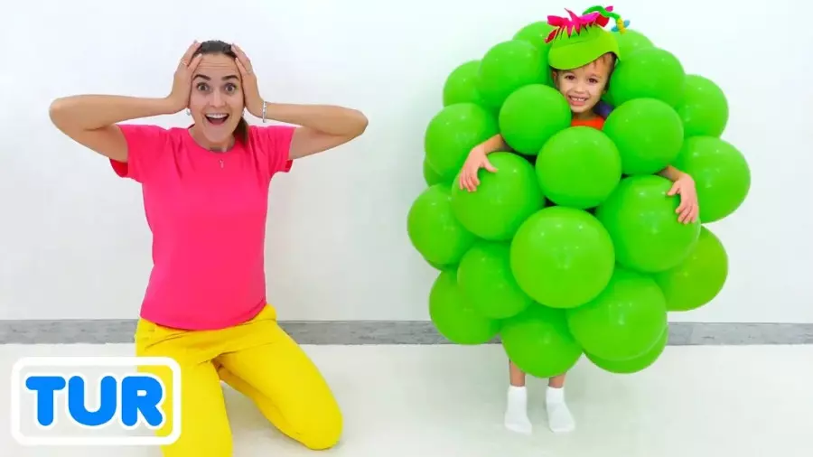 ماجراجویی ولاد و نیکی با بالون‌ها: لحظاتی خنده‌دار و شاد!