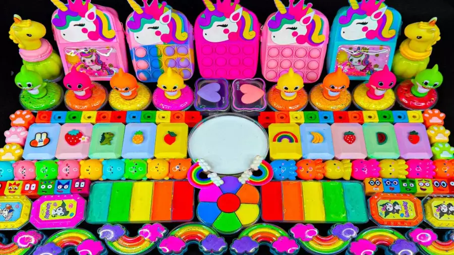 آموزش ساخت اسلایم - کودک اسلایم - اسلایم اسمر - اسلایم بازی -میکس اسلایم کالرفول