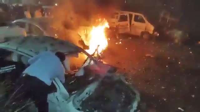   اولین فیلم از لحظۀ انفجار مرگبار امروز در دهلی‌