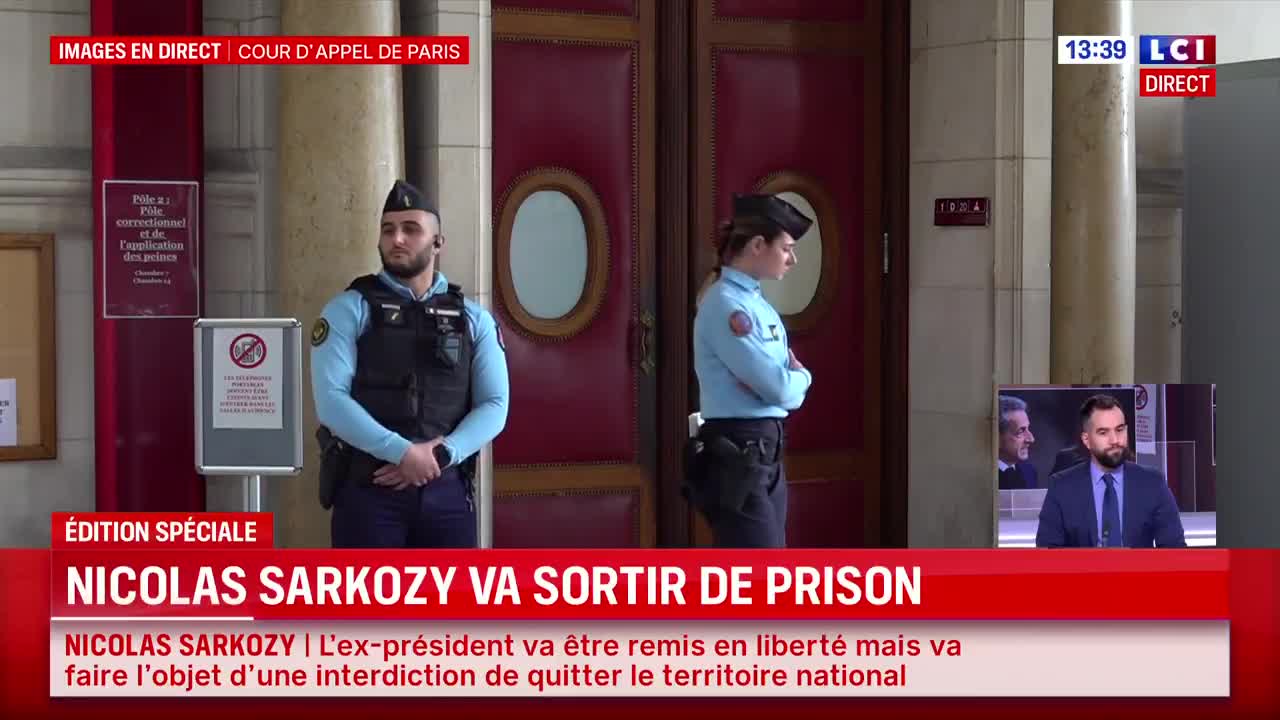   سارکوزی آزاد شد