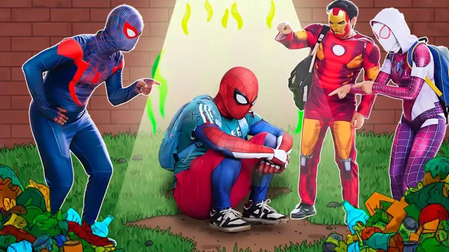 نبرد مرد عنکبوتی و اسپایدرمن ، مرد عنکبوتی نبرد جدید spiderman : مرد عنکبوتی.