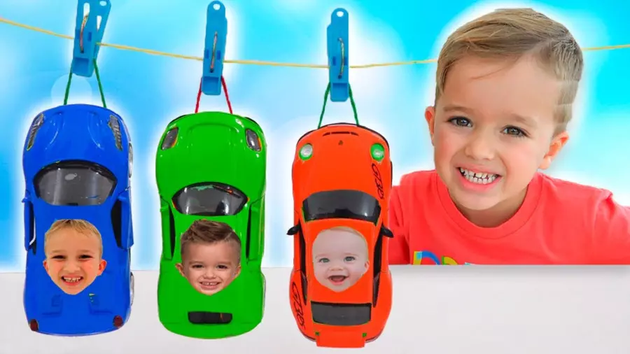 ولاد و نیکی-چالش ماشین بازی-برنامه کودک ولادو نیکی جدید-سرگرمی کودک کارتون ولاد