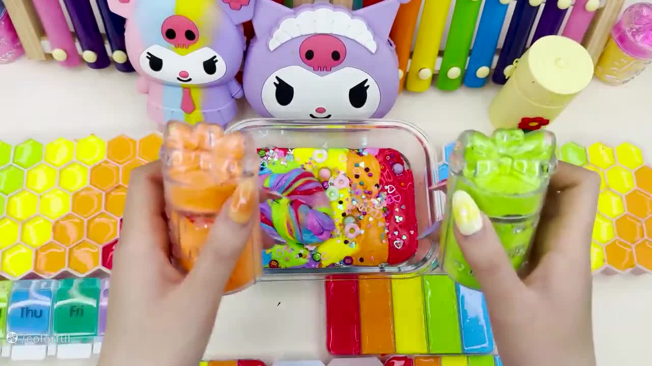 ساخت اسلایم - اسلایم آرامش‌بخش - اسلایم بازی کودکانه - اسلایم اسمر - اسلایم کودک