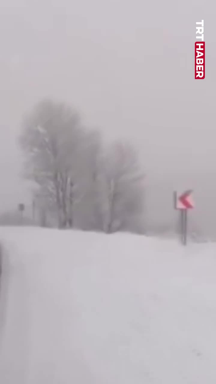   تصاویری چشم‌نواز از بارش برف در ترکیه