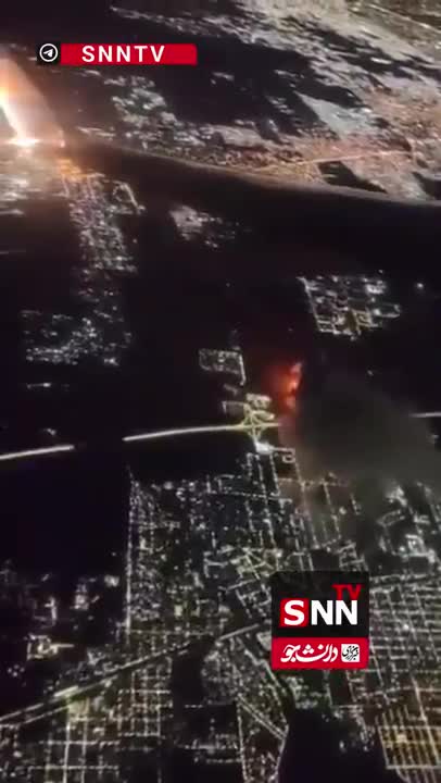   تصویر هوایی از لحظه انفجار مهیب در آرژانتین