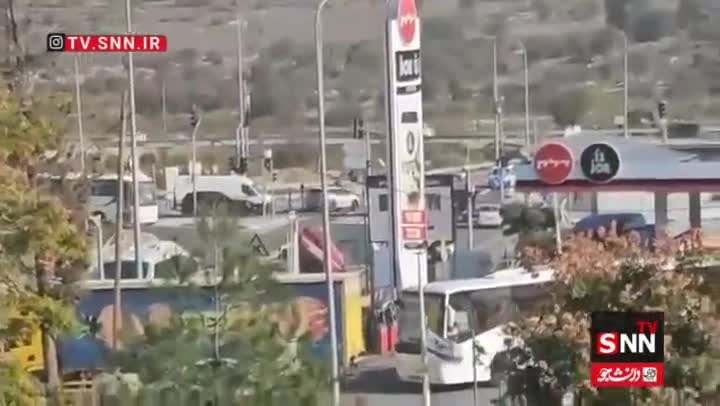   اولین تصاویر از عملیات استشهادی در اراضی اشغالی