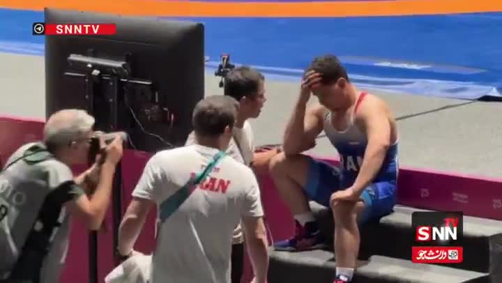   دلداری حسن رنگرز به امیر عبدی پس از شکست مقابل آکژول محموداف