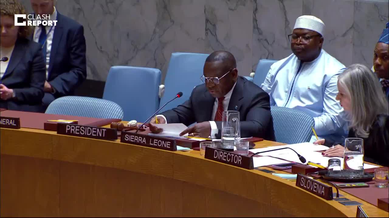   لحظه تصویب قطعنامه پیشنهادی آمریکا درباره غزه در شورای امنیت