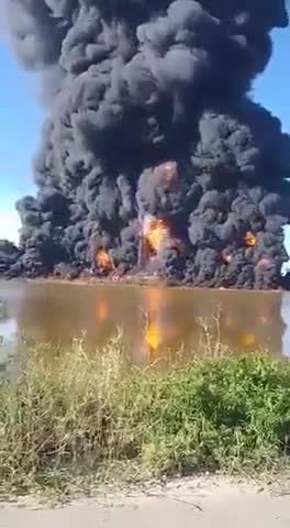   تصاویر تازه از انفجار مهیب قطار در مکزیک