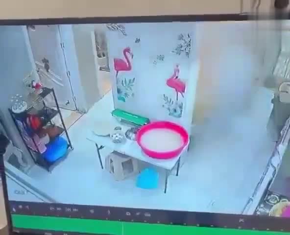 لحظه هولناک انفجار زودپز مقابل صورت یک مرد