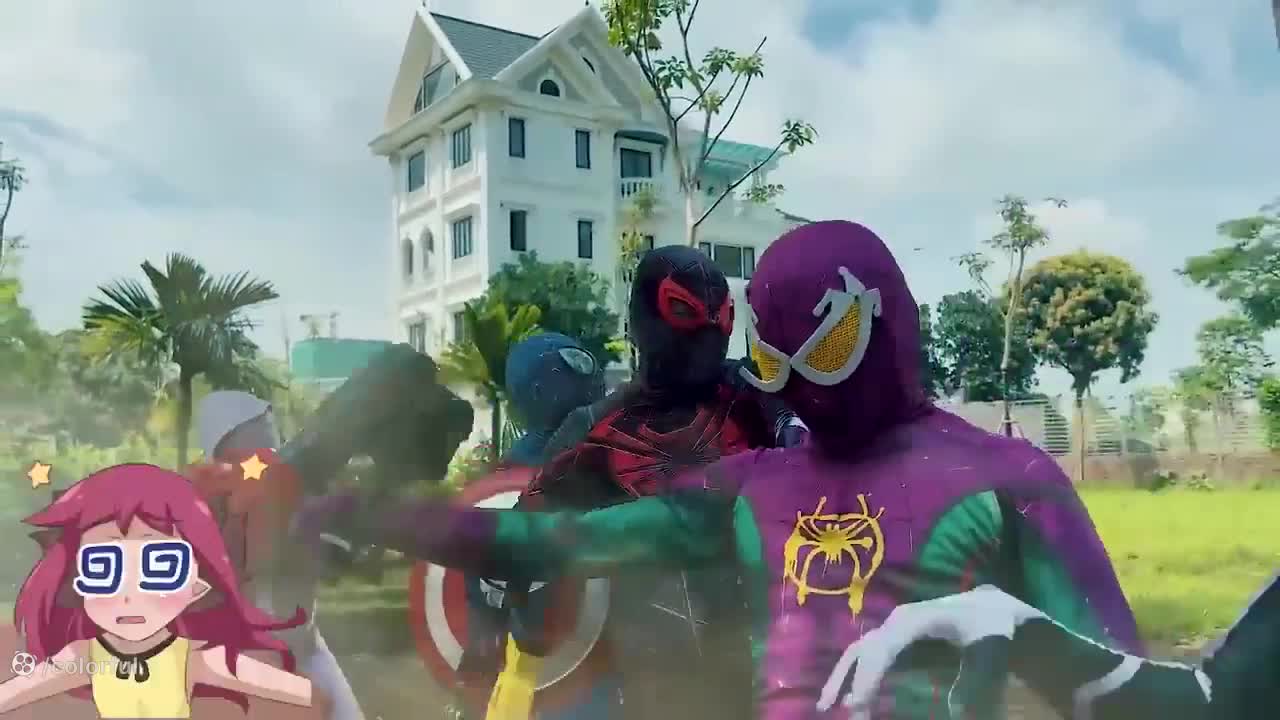 نبرد مرد عنکبوتی و اسپایدرمن ، مرد عنکبوتی نبرد جدید spiderman : مرد عنکبوتی.