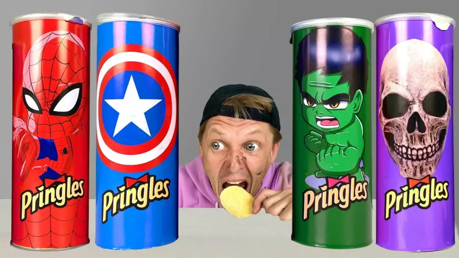 چالش غذا خوری اسمر/ چالش غذایی/ چالش خوراکی / چالش چیپس خوری/ چالش خوردن