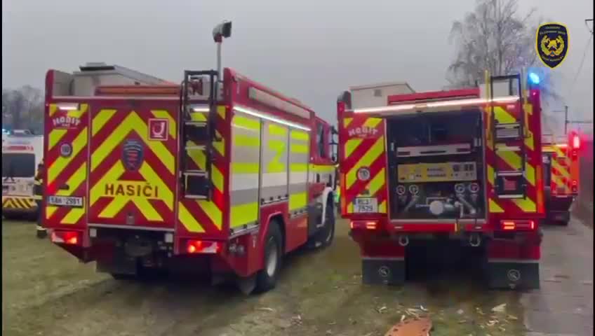   ۴۰ زخمی بر اثر برخورد ۲ قطار در چک