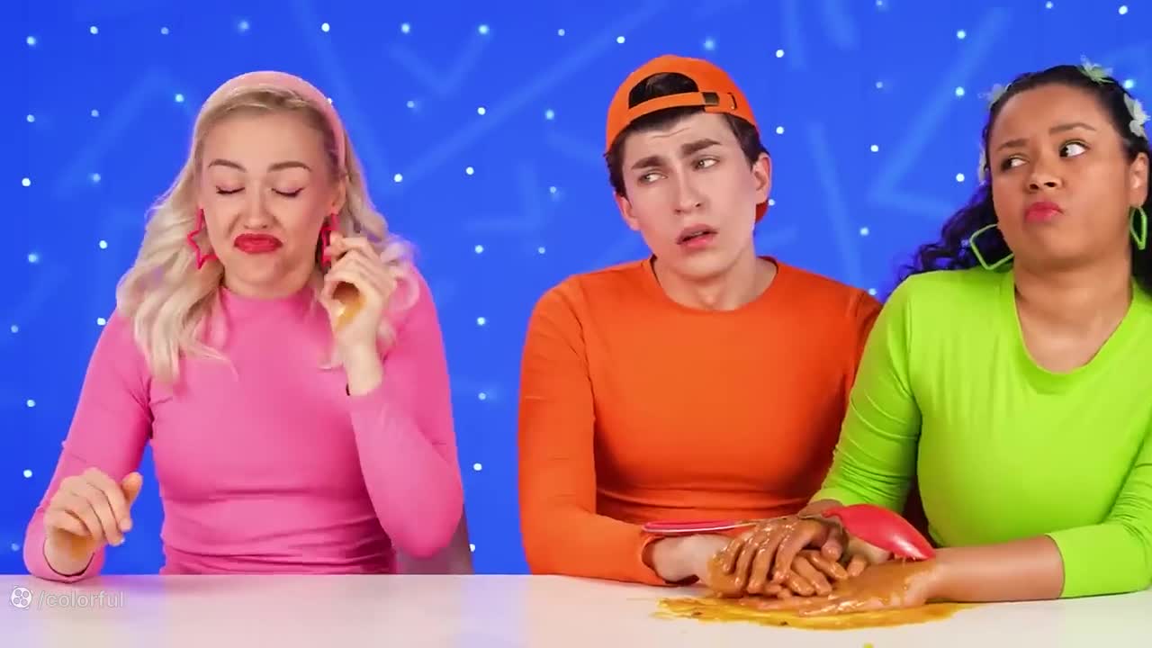 چالش غذایی طولانی - چالش خوراکی - چالش غذا خوردن - سرگرمی تفریحی خنده دار بانوان