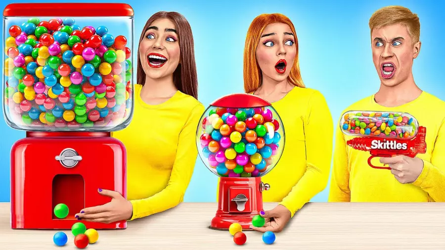 چالش غذا خوری اسمر/ چالش غذایی/ چالش خوراکی / چالش غذای پلی تایم/ چالش خوردن