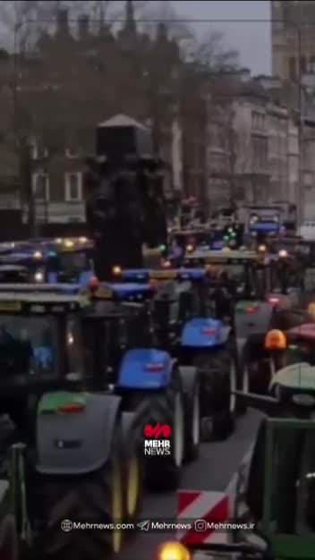    بازداشت کشاورزان معترض در انگلیس