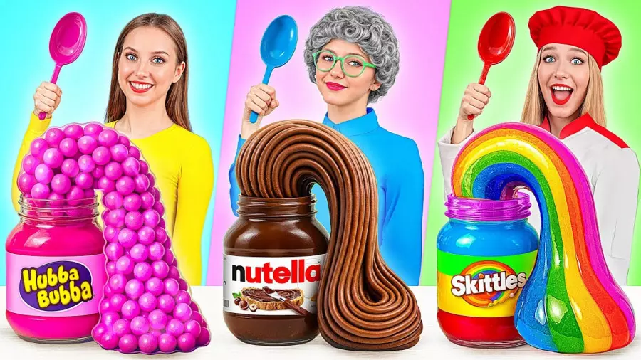 چالش غذا/ چالش غذایی/ چالش آبنبات شکلاتی/چالش خوراکی/ چالش موکبانگ / چالش دونا