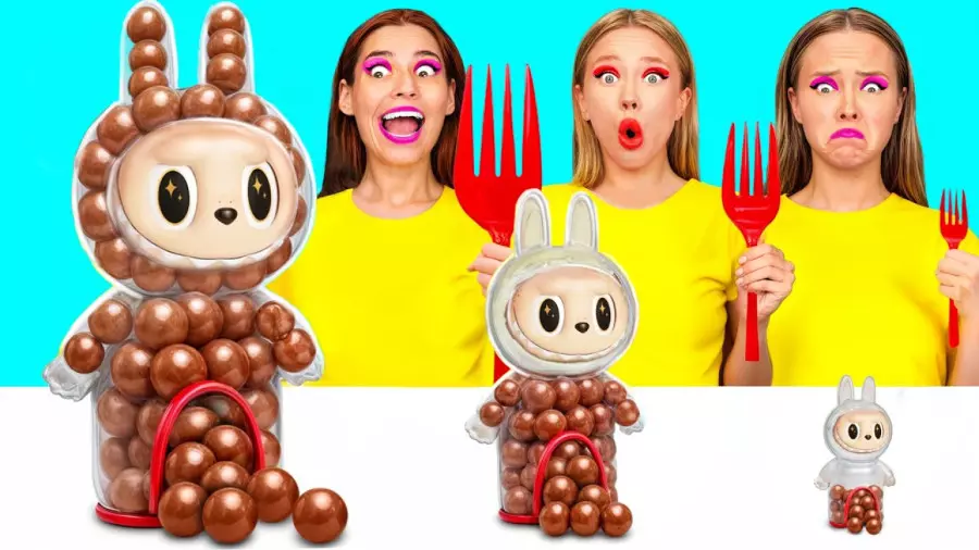 چالش غذا/ چالش غذایی/ چالش آبنبات شکلاتی/چالش خوراکی/ چالش موکبانگ / چالش دونا