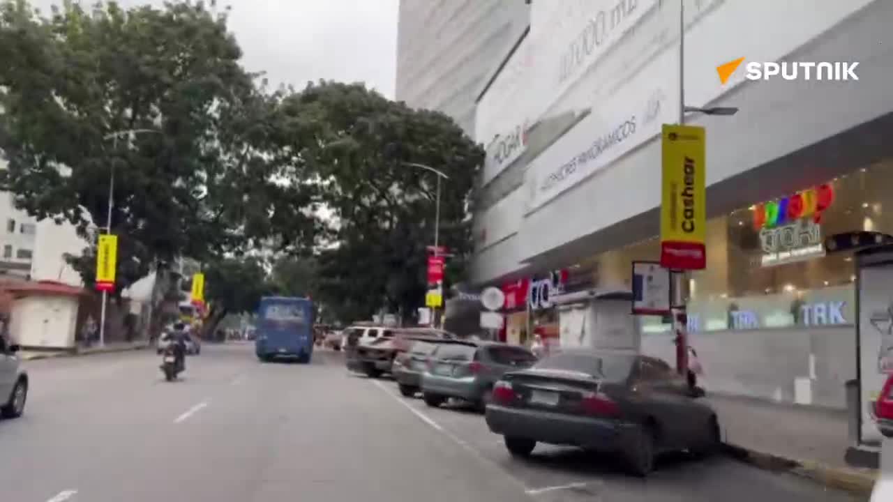   وضعیت خیابان‌ها در کاراکاس پس از اعلام بسته شدن حریم هوایی ونزوئلا 