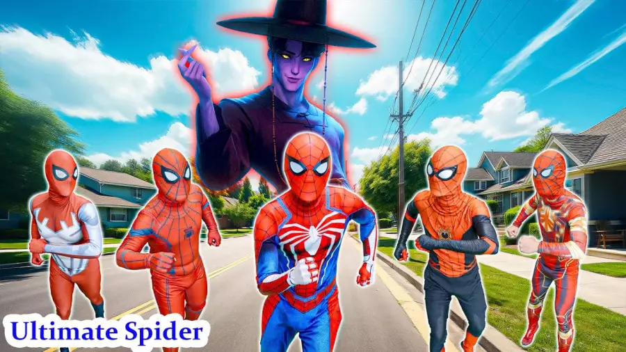 نبرد مرد عنکبوتی و اسپایدرمن راهبه وحشت مردعنکبوتی spiderman مبارزه مرد عنکبوت