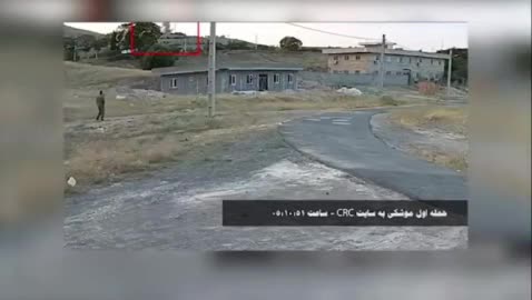   انتشار تصاویر لحظه حمله به مرکز فرماندهی و کنترل پدافند هوایی ارتش در تبریز در جریان جنگ دوازده روزه