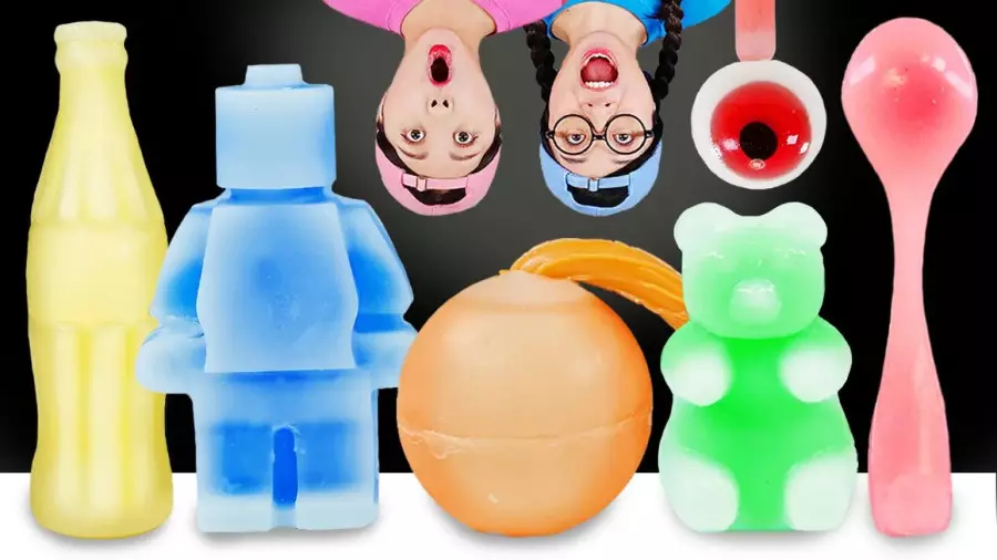 چالش غذایی طولانی - چالش خوراکی - چالش غذا خوردن آبنبات - کلیپ خنده دار 123go