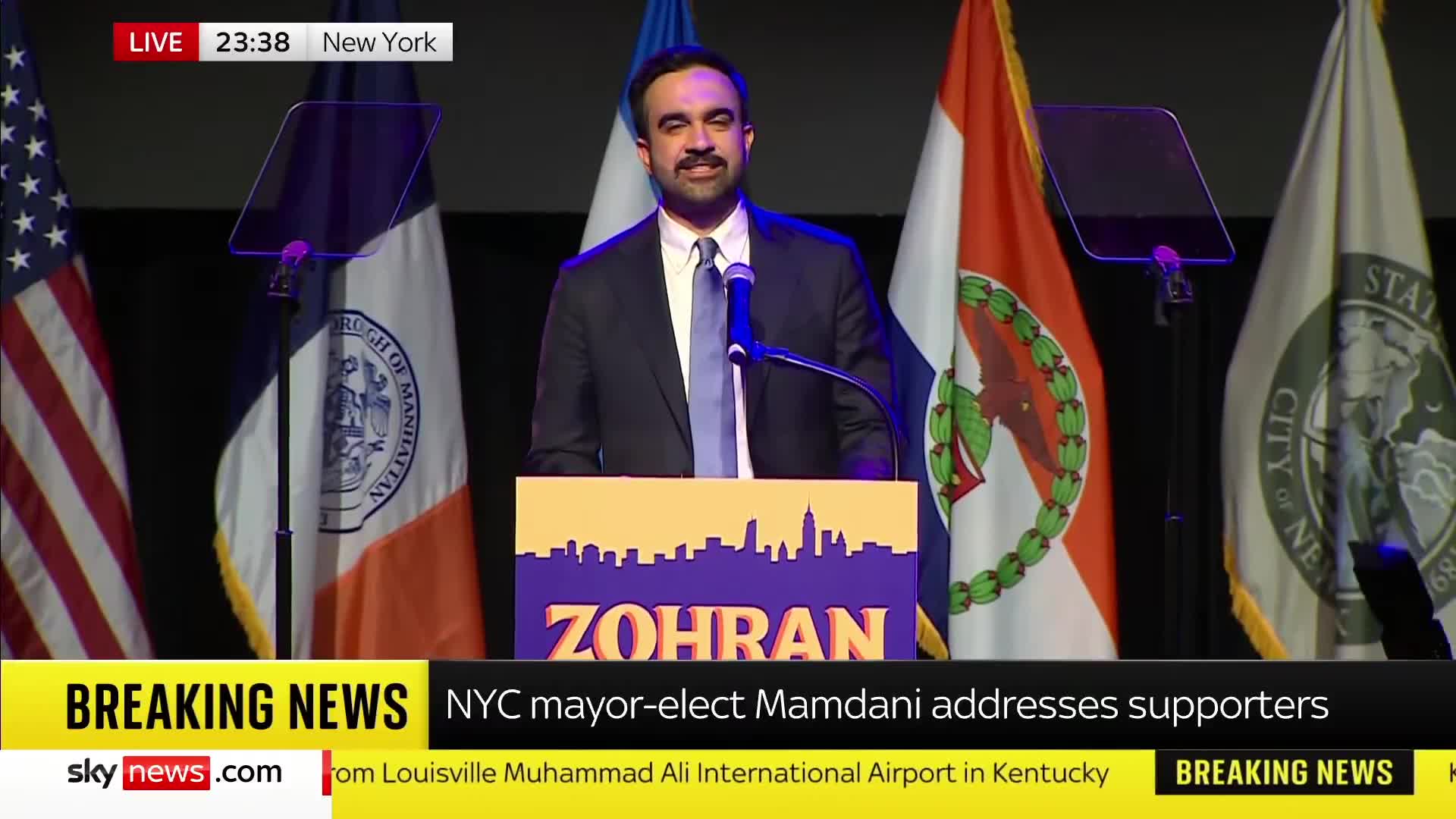   شهردار منتخب نیویورک: ترامپ به من گوش کن! برای رسیدن به هرکدام از ما، باید از همه ما عبور کنی