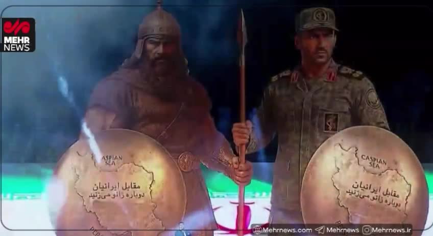   تصاویری از اجرای حامد همایون در مراسم رونمایی از مجسمه «زانوزنندگان مقابل ایران» در تهران