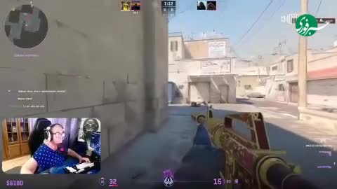   مهارت شگفت‌انگیز مادربزرگ ۷۷ ساله روس در بازی جنگی!