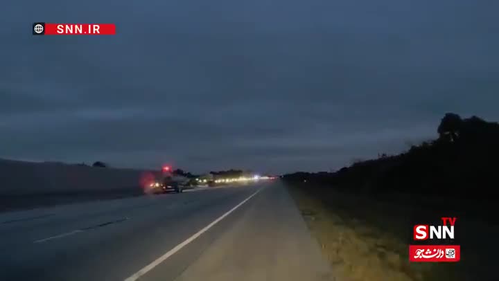   سقوط هواپیمای کوچک روی خودرو در فلوریدا آمریکا!