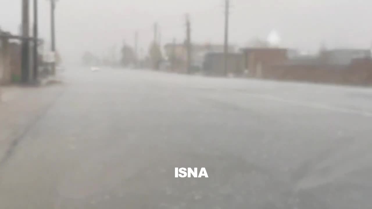   بارش شدید باران در شهرستان رومشکان استان لرستان