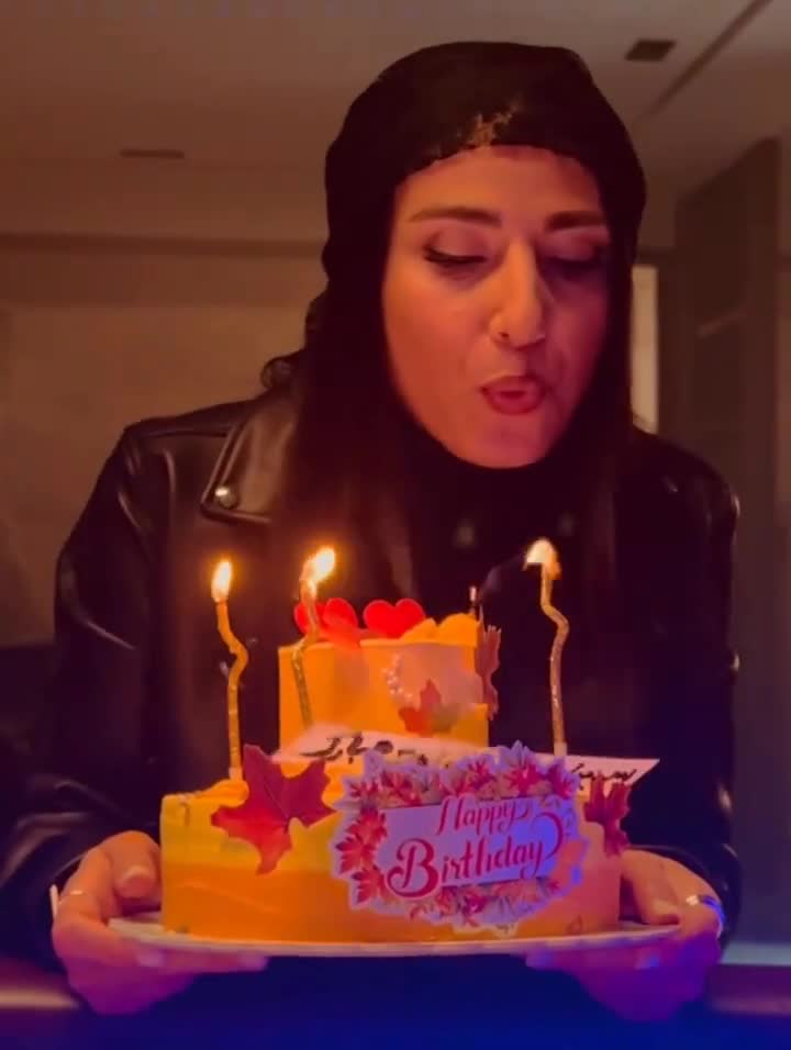   تولد صمیمی سمیرا حسن‌پور در کنار همکاران سینمایی‌اش