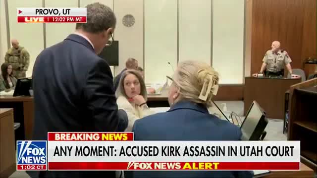    اولین حضور قاتل چارلی کرک در دادگاه