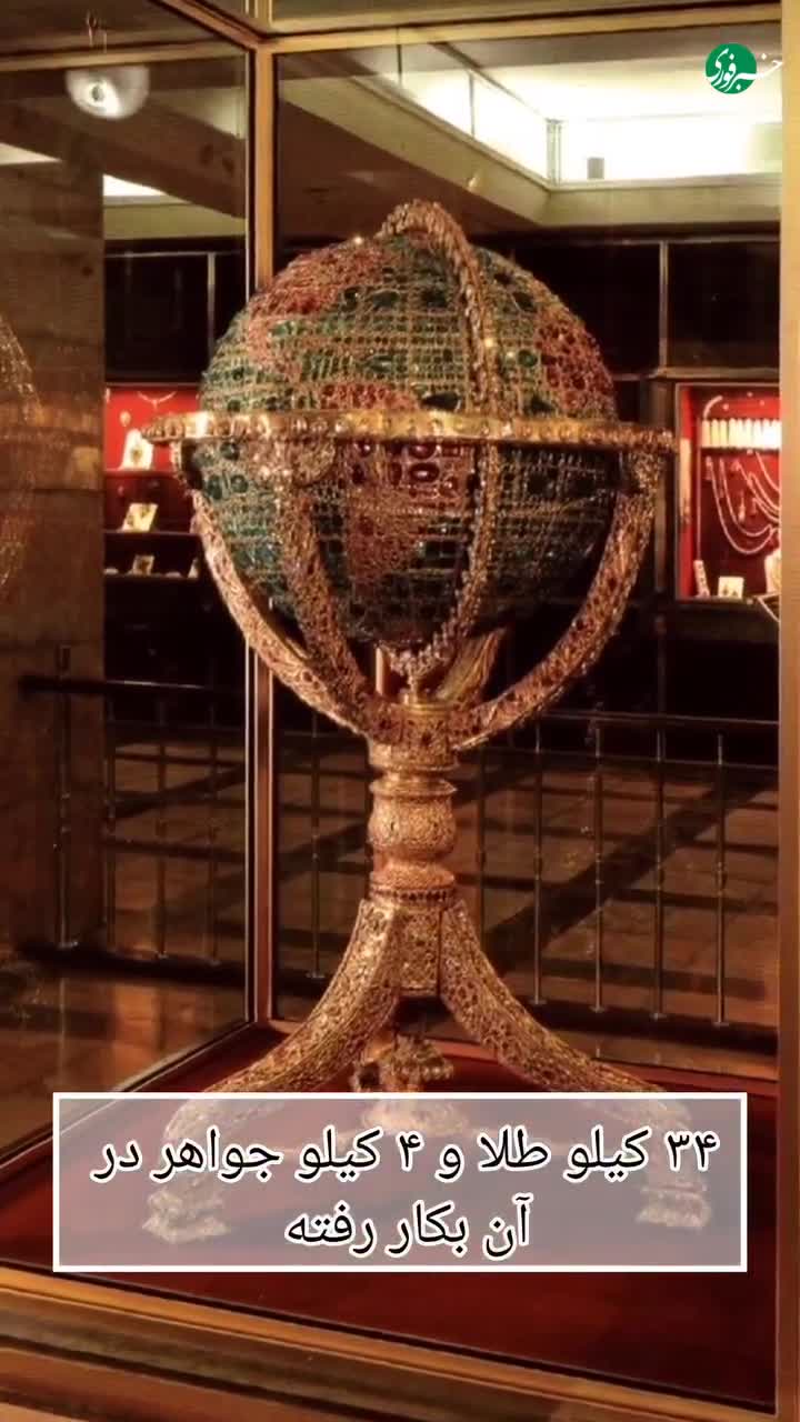   کره جواهرنشان ناصرالدین شاه