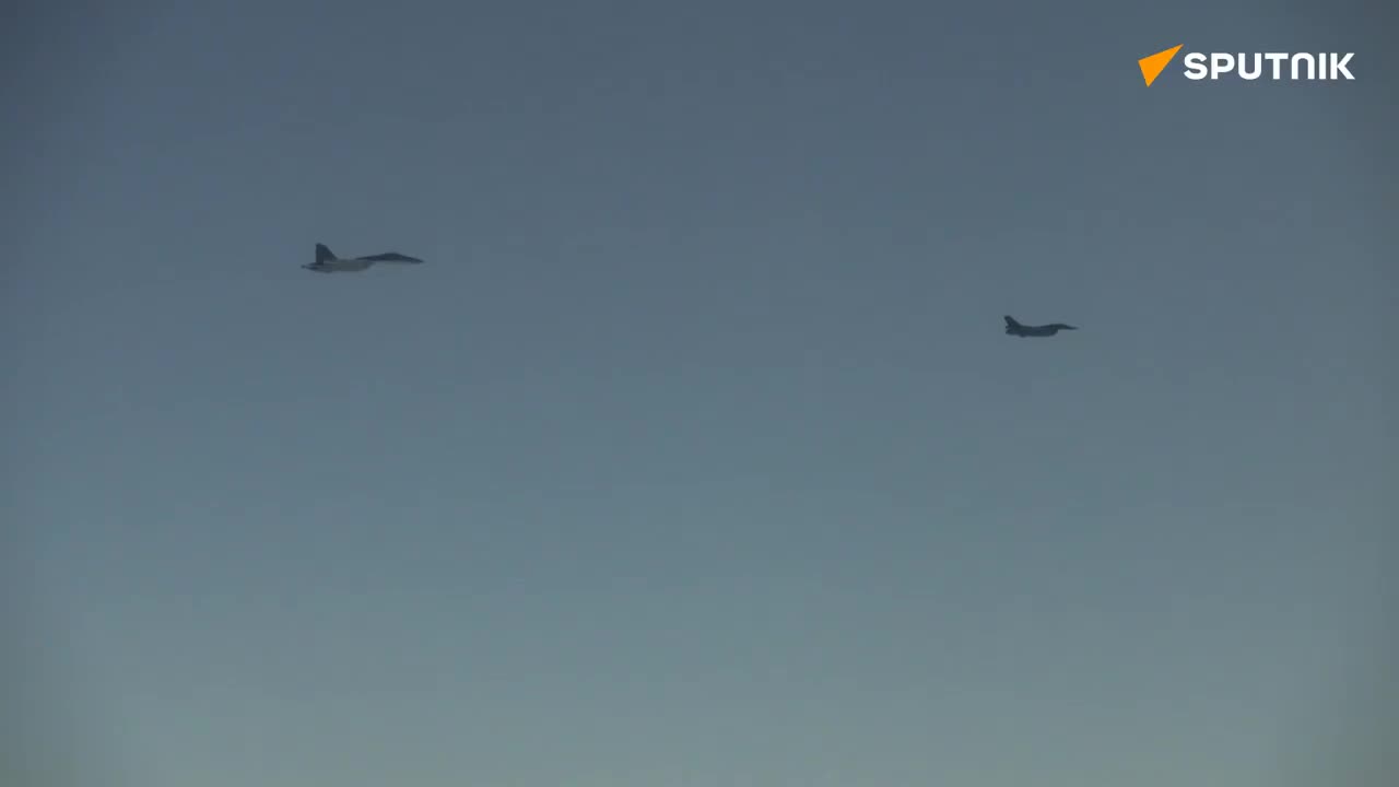   گشت مشترک بمب‌افکن‌های چین و روسیه