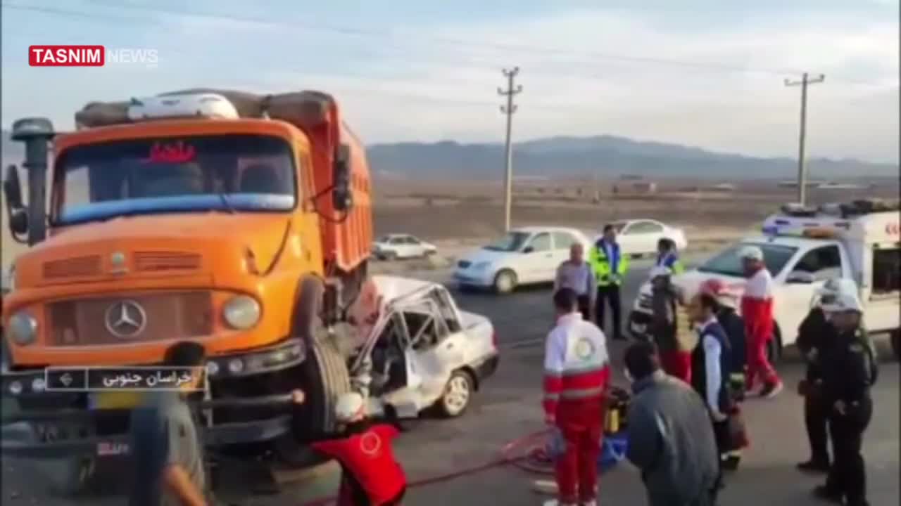    تصادف در محور خوسف - بیرجند با ۴ کشته