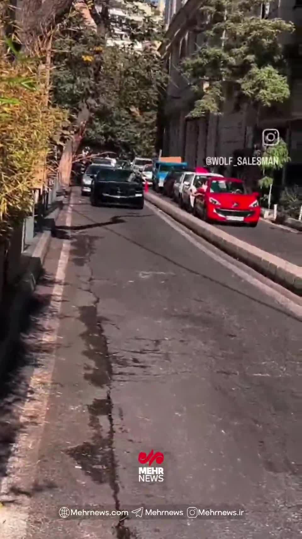   ژه خودروهای لوکس در شمال تهران و اخلال در ترافیک معابر